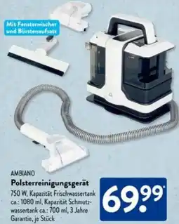 Aldi Süd AMBIANO Polsterreinigungsgerät Angebot