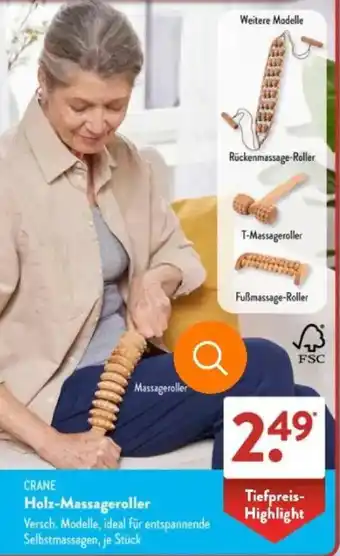 Aldi Süd CRANE Massageroller Angebot