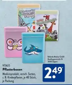 Aldi Süd VITALIS Pflasterboxen Angebot