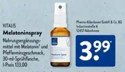 Aldi Süd VITALIS Melatoninspray Angebot