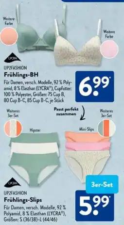 Aldi Süd UP2FASHION Frühlings-Slips Angebot