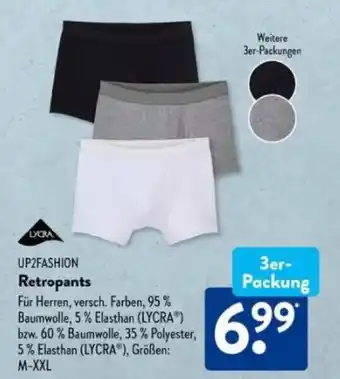 Aldi Süd UP2FASHION Retropants Angebot