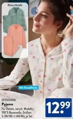 Aldi Süd UP2FASHION Pyjama Angebot