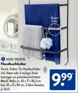 Aldi Süd HOME CREATION Handtuchhalter Angebot