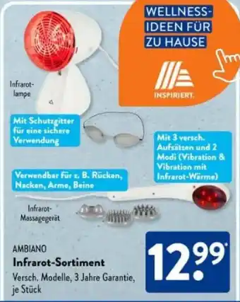 Aldi Süd AMBIANO Infrarot-Sortiment Angebot