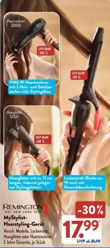 Aldi Süd REMINGTON MyStylist- Haarstyling-Gerät Angebot