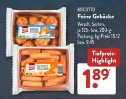 Aldi Süd BISCOTTO Feine Gebäcke Angebot