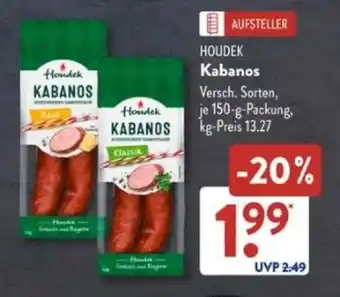 Aldi Süd HOUDEK Kabanos Angebot