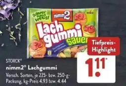 Aldi Süd STORCK nimm2 Lachgummi Angebot