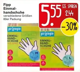 WEZ Fipp Einmalhandschuhe 60er Angebot