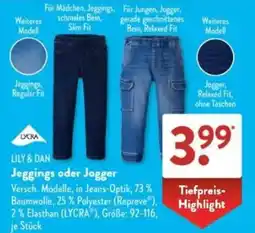 Aldi Süd LILY & DAN Jeggings oder Jogger Angebot