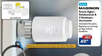 Aldi Süd MAGINON Smarte Zigbee- Schaltzentrale & 2 Heizkörper- thermostate Angebot