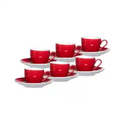 Netto Marken-Discount Ritzenhoff & Breker Espressotassen und -untertassen Doppio 80 ml 6er Set Angebot