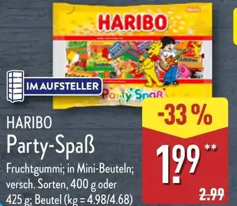 Aldi Nord HARIBO Party Spar Angebot