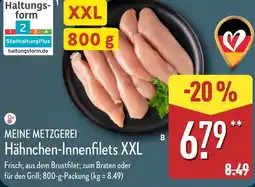 Aldi Nord MEINE METZGEREI Hähnchen-Innenfilets XXL Angebot