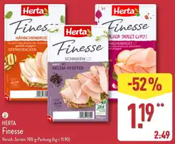 Aldi Nord HERTA Finesse Angebot