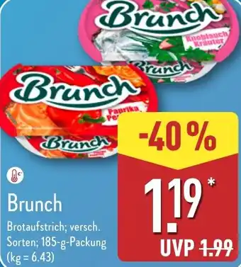 Aldi Nord Brunch Angebot