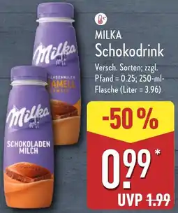 Aldi Nord MILKA Schokodrink Angebot