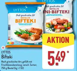 Aldi Nord LYTTOS Bifteki Angebot