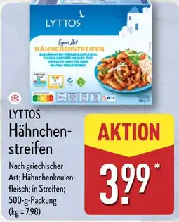 Aldi Nord LYTTOS Hähnchen- streifen Angebot