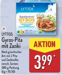 Aldi Nord LYTTOS Gyros-Pita mit Zaziki Angebot