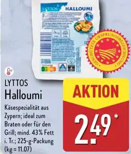 Aldi Nord LYTTOS Halloumi Angebot