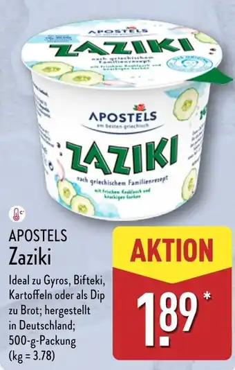 Aldi Nord APOSTELS Zaziki Angebot