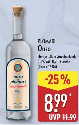 Aldi Nord PLOMARI Ouzo Angebot