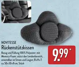 Aldi Nord NOVITESSE Rückenstützkissen Angebot