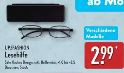 Aldi Nord UP2FASHION Lesehilfe Angebot