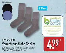 Aldi Nord UP2FASHION Venenfreundliche Socken Angebot