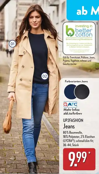 Aldi Nord UP2FASHION Jeans Angebot