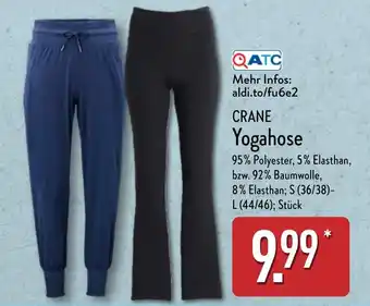 Aldi Nord CRANE Yogahose Angebot