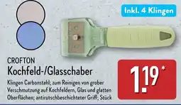 Aldi Nord CROFTON Kochfeld-/Glasschaber Angebot