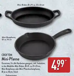 Aldi Nord CROFTON Mini-Pfanne Angebot