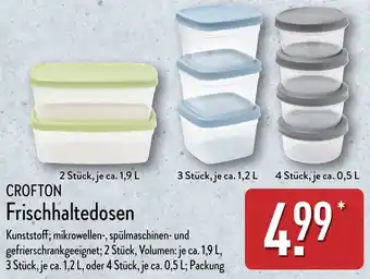 Aldi Nord CROFTON Frischhaltedosen Angebot