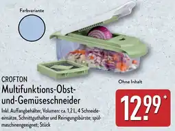 Aldi Nord CROFTON Multifunktions-Obst- und-Gemüseschneider Angebot