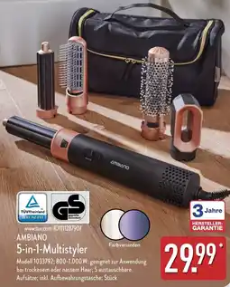 Aldi Nord AMBIANO 5-in-1-Multistyler Angebot