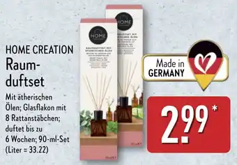 Aldi Nord HOME CREATION Raum- duftset Angebot