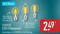 Aldi Nord CASALUX LED-Filamente Angebot