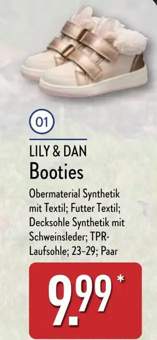 Aldi Nord LILY & DAN Booties Angebot