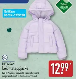 Aldi Nord LILY & DAN Leichtsteppjacke Angebot