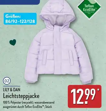 Aldi Nord LILY & DAN Leichtsteppjacke Angebot