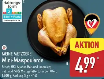 Aldi Nord MEINE METZGEREI Mini-Maispoularde Angebot