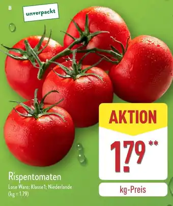 Aldi Nord Rispentomaten Angebot