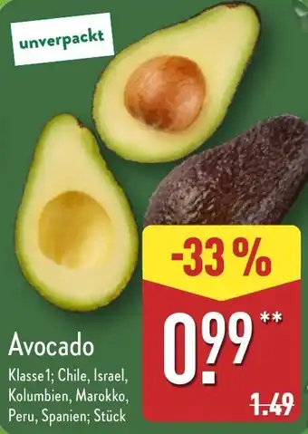 Aldi Nord Avocado Angebot