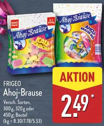 Aldi Nord FRIGEO Ahoj-Brause Angebot