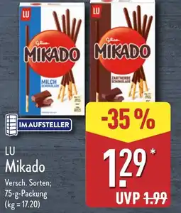 Aldi Nord LU Mikado Angebot