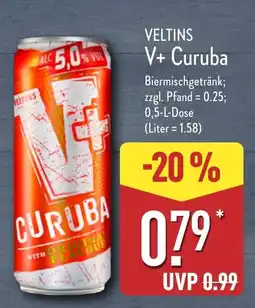 Aldi Nord VELTINS V+ Curuba Angebot