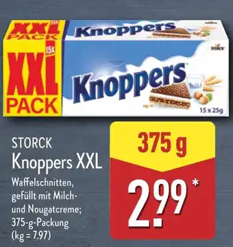 Aldi Nord STORCK Knoppers XXL Angebot